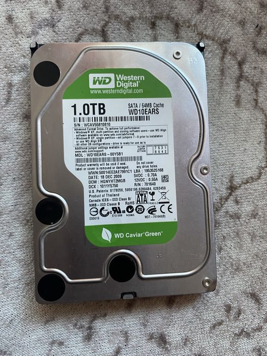 Hdd 1TB WD green