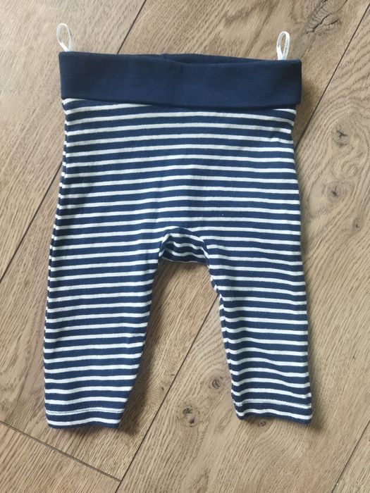 NOWE spodnie spodenki getry C&A bawełniane rozmiar 62 newborn