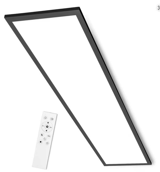 Lampa RGB panel 120x30cm LED + pilot