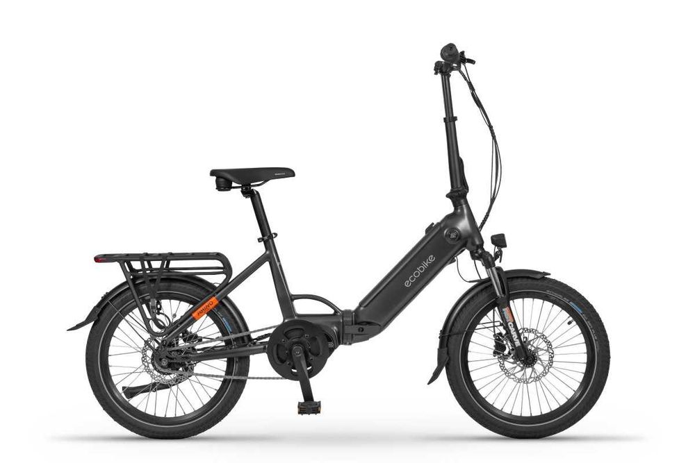 Rower elektryczny Ecobike Rhino Cruise Black 17,5Ah,630Wh,zasięg 120km