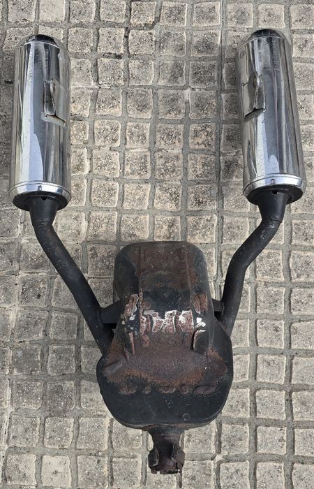 Escape original Yamaha dupla saída