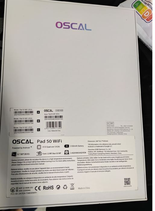 Oskal Pad 50 6/64 Wifi