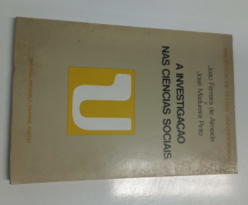 A investigação nas Ciências Sociais, João Ferreira de Almeida