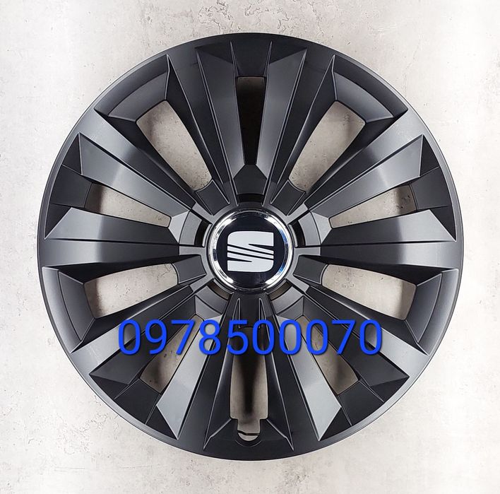 Ковпаки Seat Ibiza Altea Leon Alhambra Тoledo Ateca Колпаки Сіат
