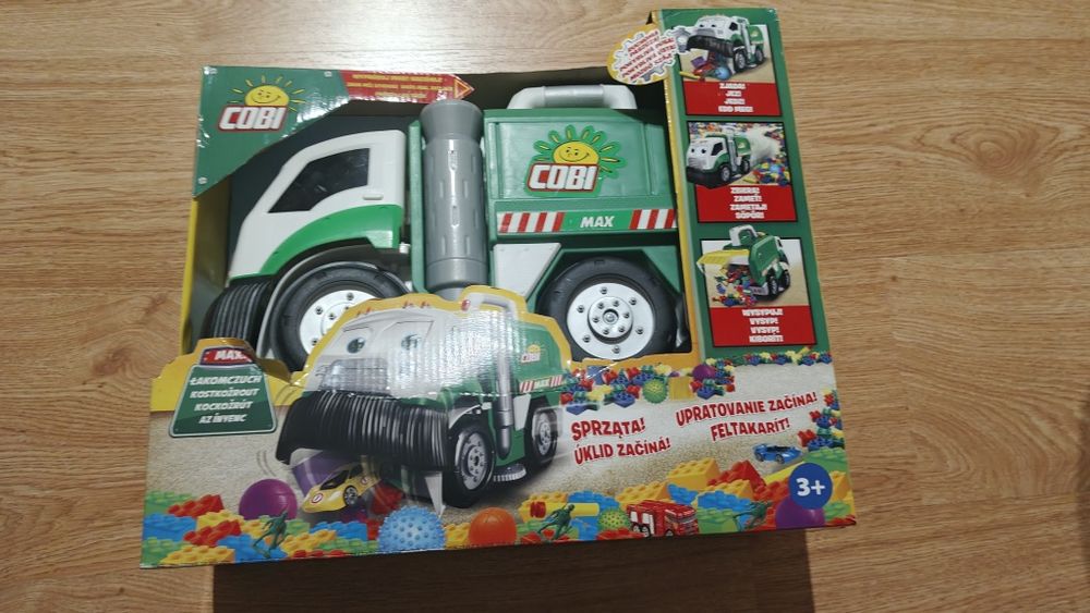 Zabawkowa śmieciarka Cobi
