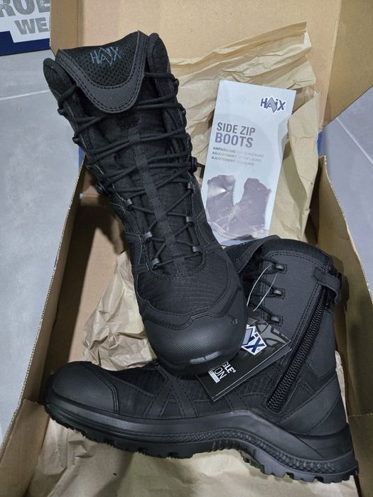 Botas haix Black eagle athletic 2.0t high sidezipper fecho