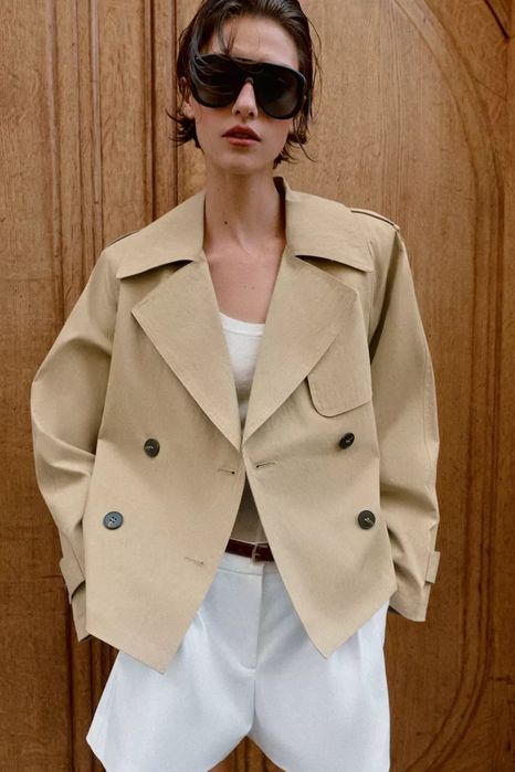 Тренч Zara зара тренч нова колекція розмір S в наявності