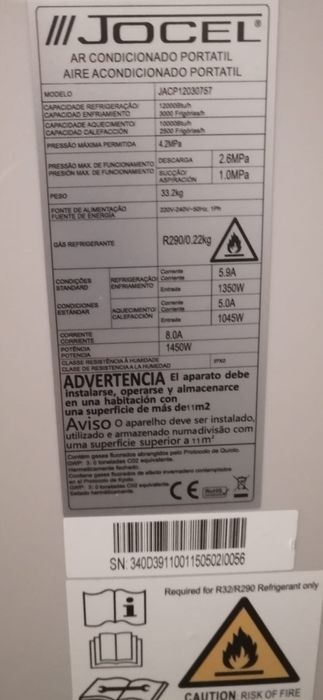 Ar condicionado portátil