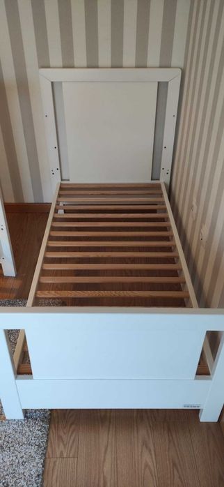 Berço Cama TRAMA - Inova - Branco Mate (venda individual)