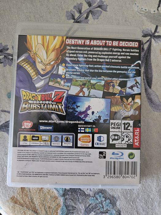Dragonball Z Burst Limit PS3