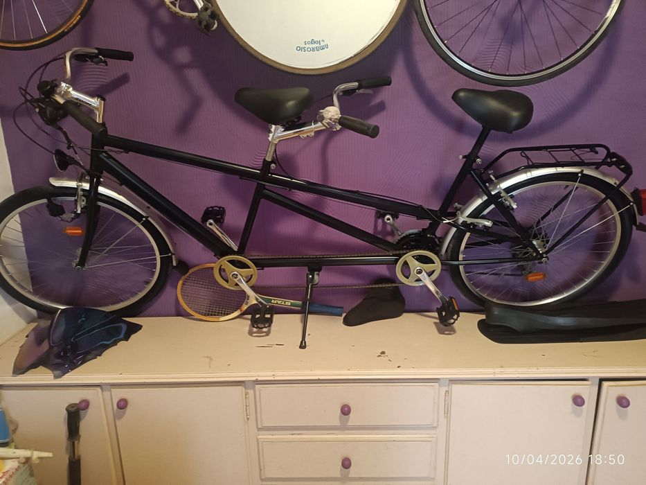 Bicicleta de dois lugares