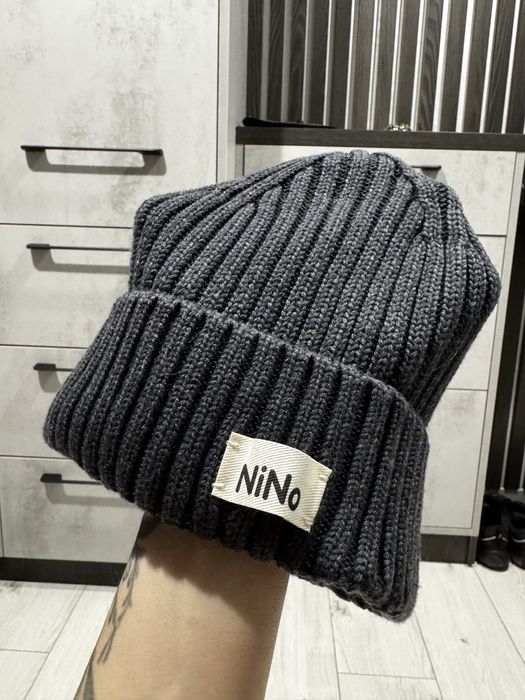 Серая шапка by nino shop