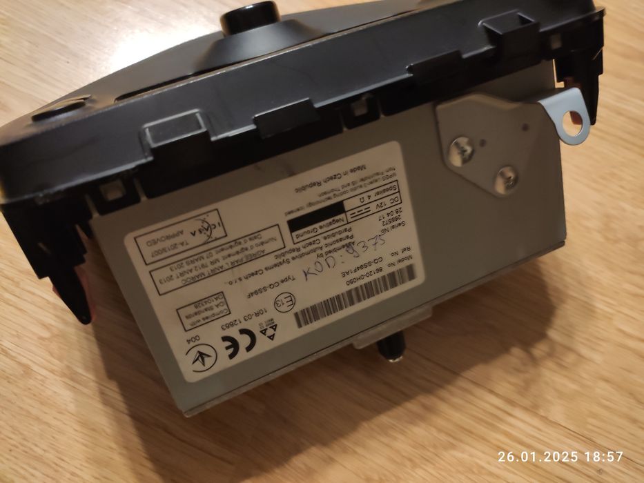 Radio Citroen C1 Peugeot 108 Toyota Aygo