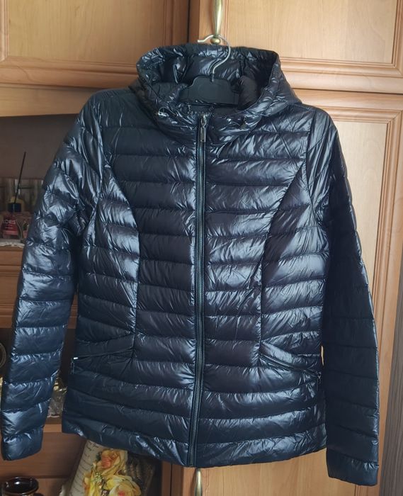 Pikowana kurtka z kapturem