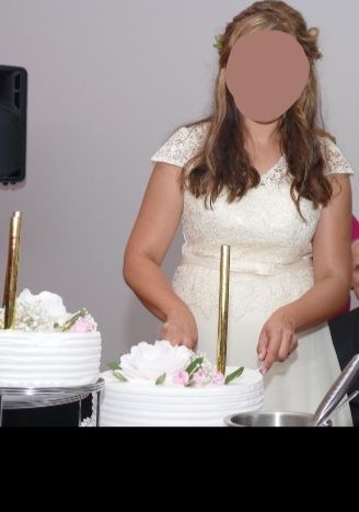 Suknia ślubna 40/42 (sukienka)