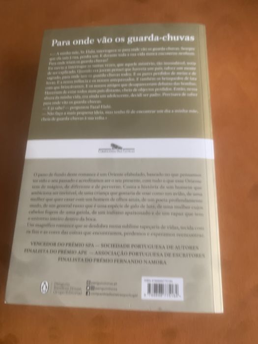 Para onde vao os guarda-chuvas # Afonso Cruz
