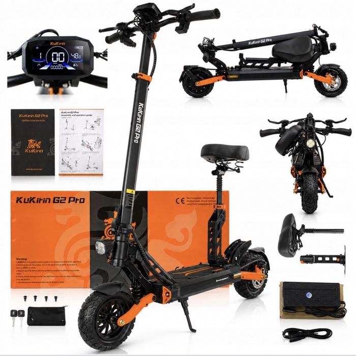 Kukirin G2 Pro kukirin hulajnoga elektryczna Kukirin 600W 15,6 AH g2 pro paragon faktura gwarancja kukirin wysyłka polska dystrybucja