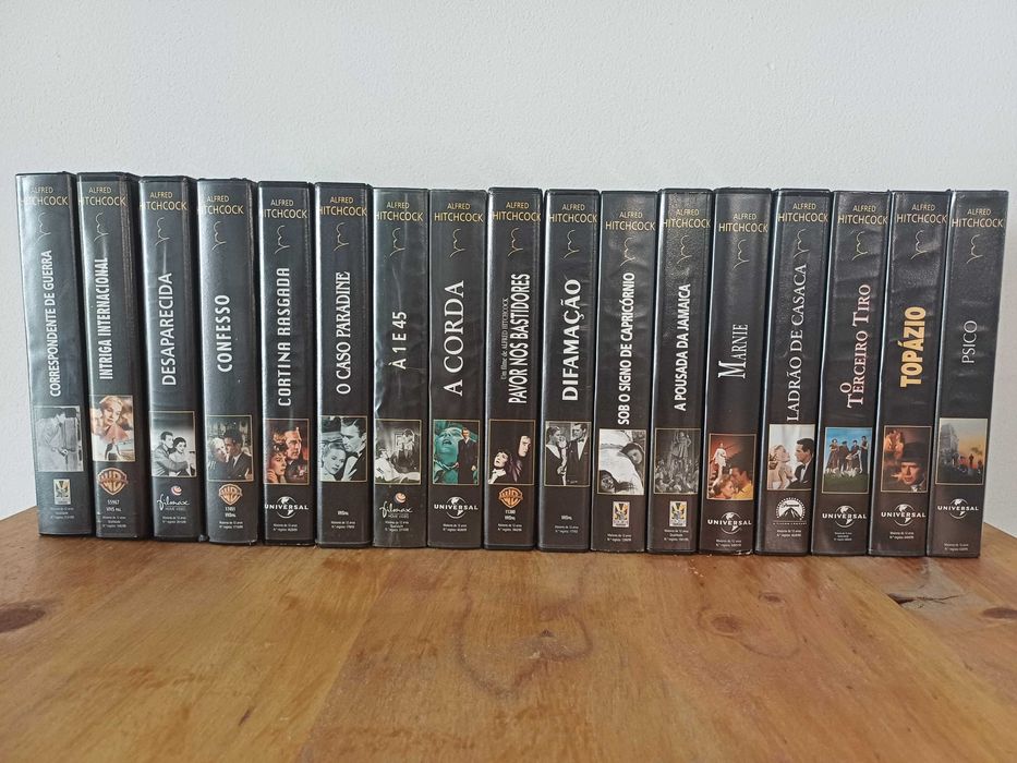 34 VHS Alfred Hitchcock