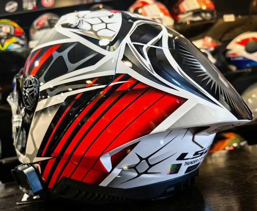 Capacete NOVO LS2 Thunder GP Aero (46% Desconto) EXTRAS. Tam L-XL-XXL