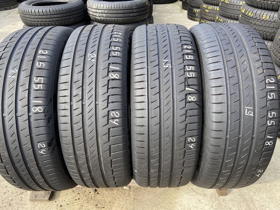 Літні шини 215/55 r18 Continental.