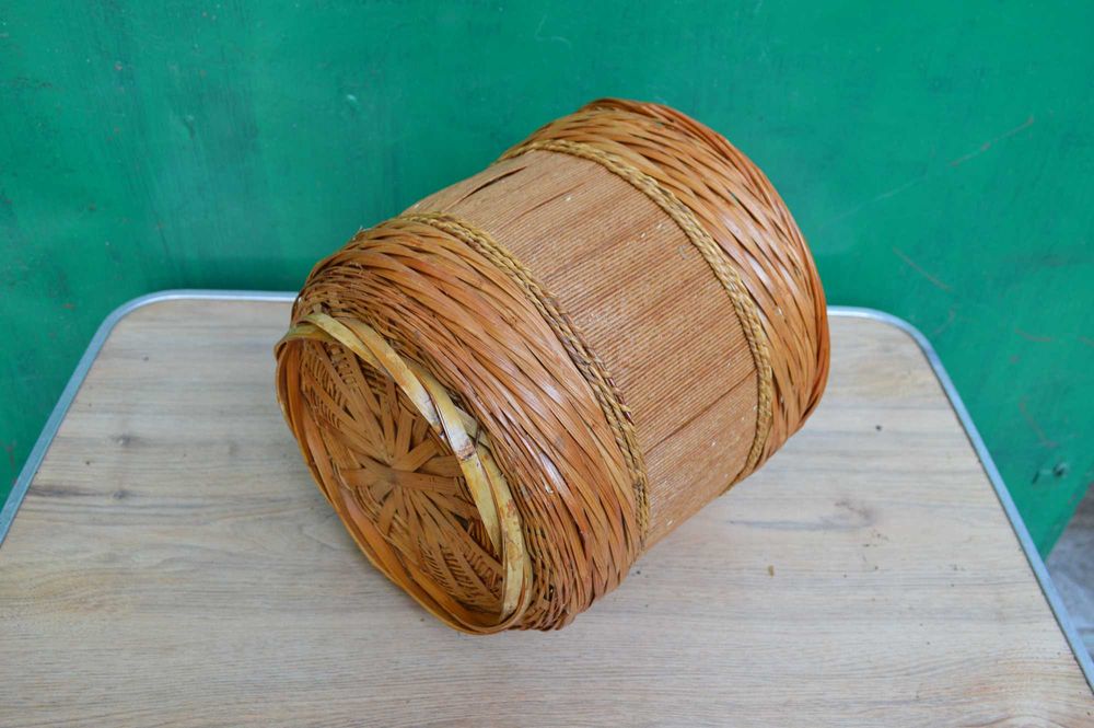 oslona doniczka donica wiklinowa ozdobny wiklinowy kosz  22x24