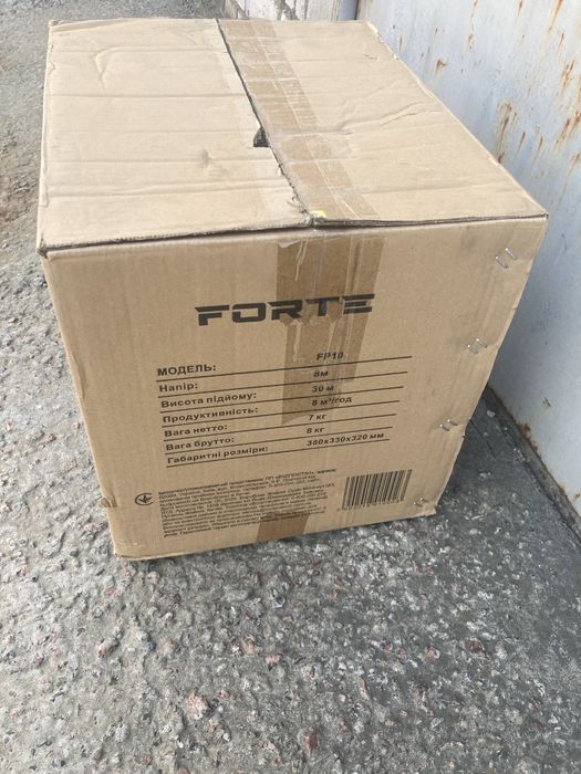 Мотопомпа Forte FP10