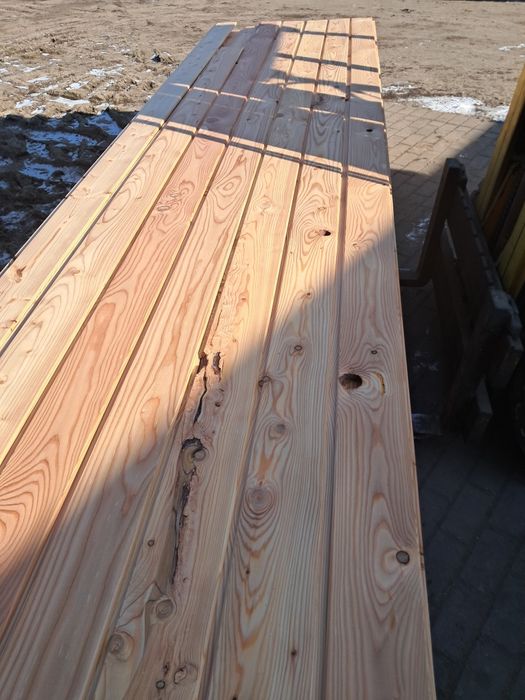 Deska elewacyjna daglezja , na zakładkę