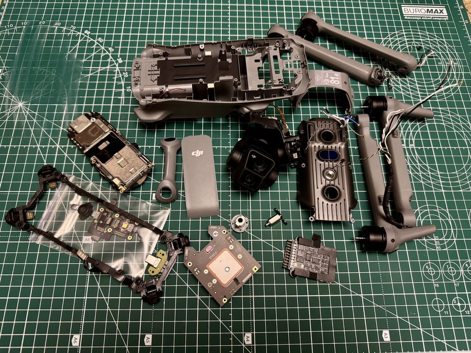 DJI Mavic Air 3 запчатини, камера, gimbal, core board