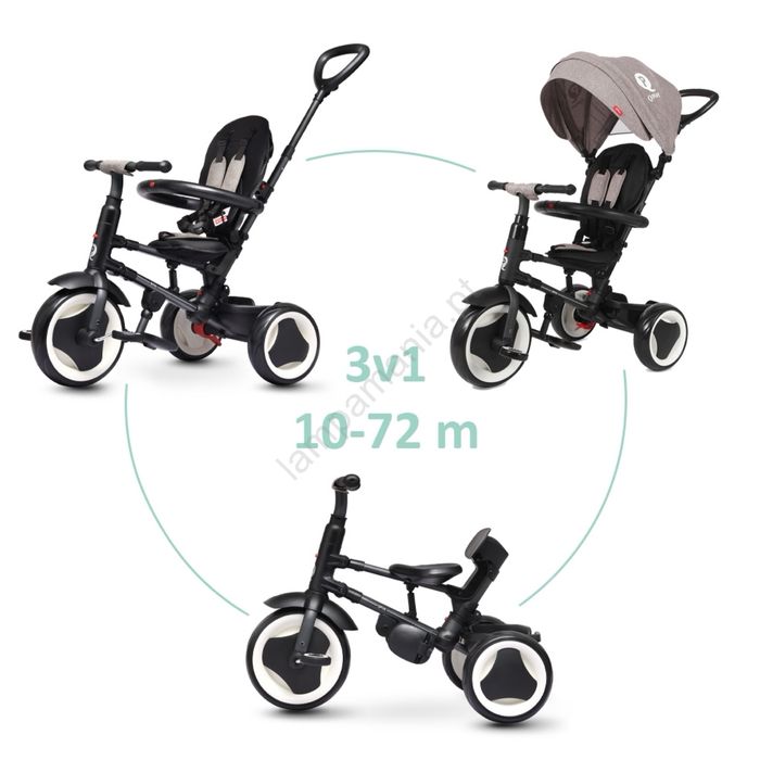 Triciclo qplay rito 3 em 1