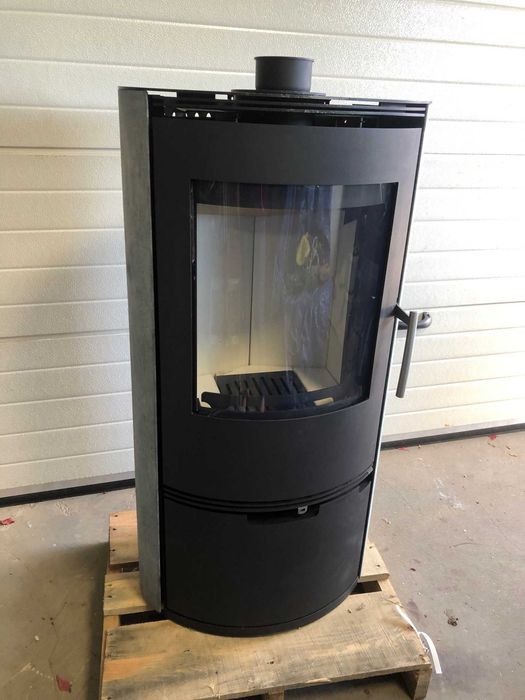Kominek piecyk piec koza na drewno 6kw nowy