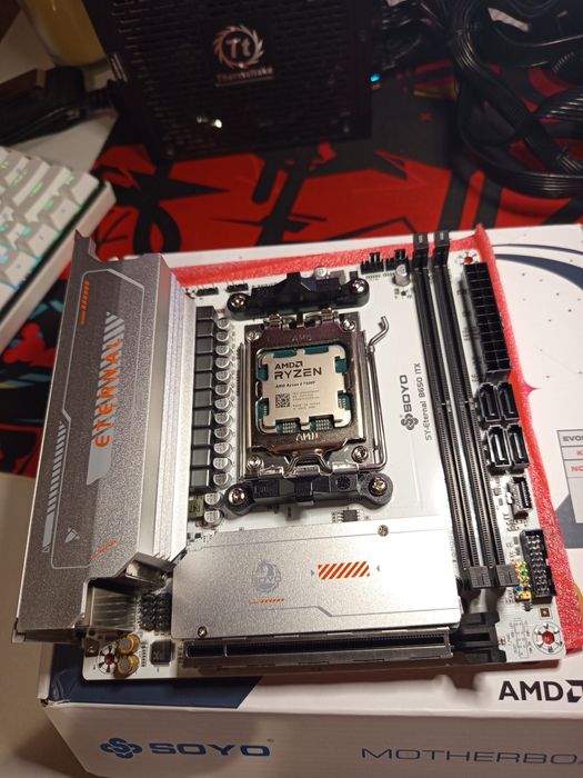 Топ комплект на Am5 Ryzen 7 9700х+b650+32gb