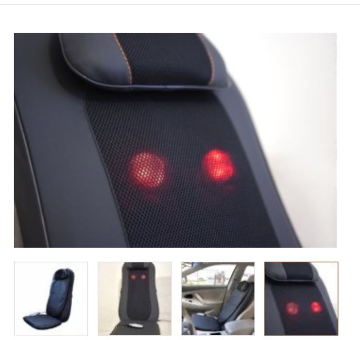 Массажная накидка крісло Backline бу