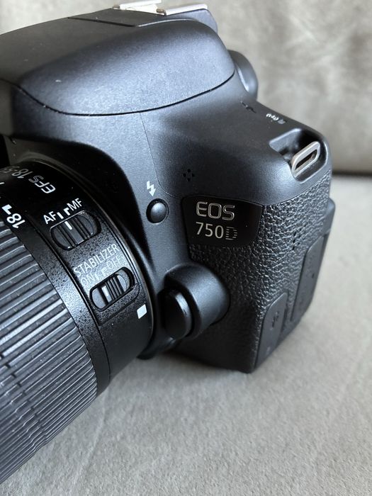 Canon 750d com acessorios