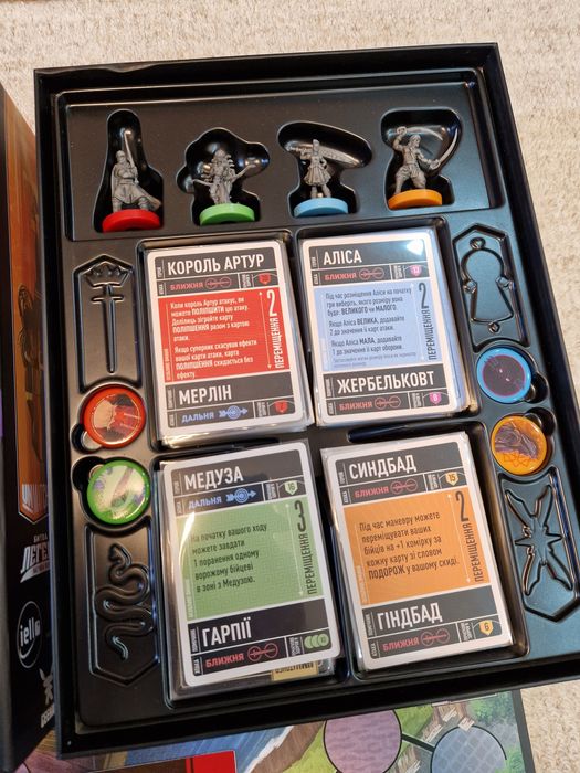 Настільна гра Unmatched битва легенд частина 1