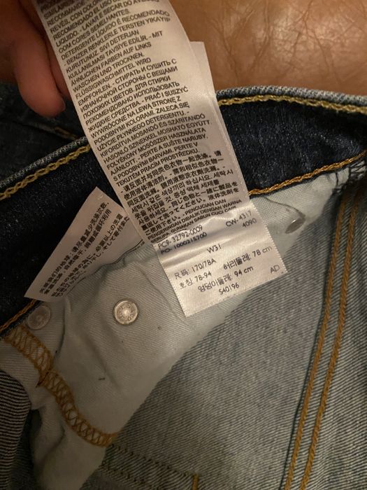 calções de ganga levi’s