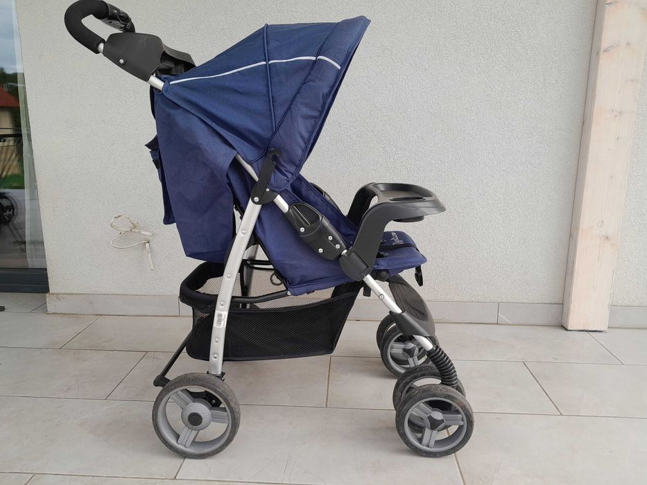 Wózek Spacerowy CARETERO Monaco Lekki, Wygodny i Gotowy na wycieczkę