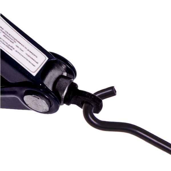 Домкрат гвинтовий 2 т ST-113/гумовий упор  120-390мм