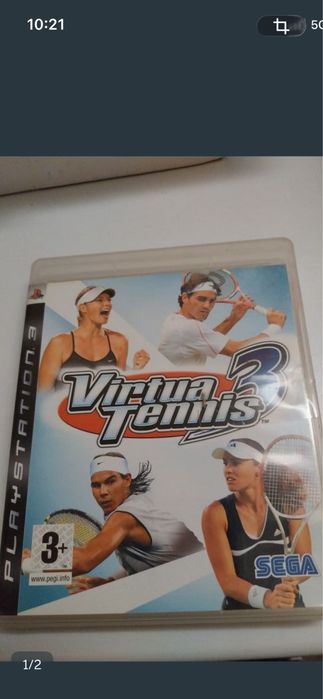 Jogo Ps3 Virtua Tennis 3
