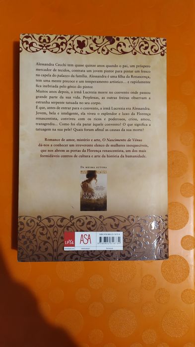 O Nascimento de Vénus - Sarah Dunant