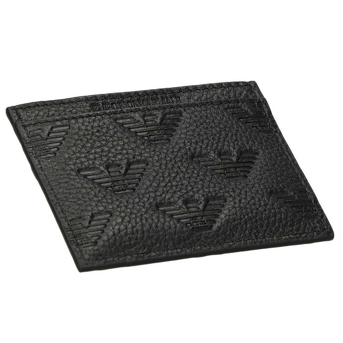 EMPORIO ARMANI efektowny męski wizytownik etui na karty