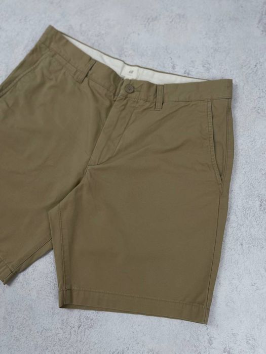Кавові базові шорти бермуди h&m