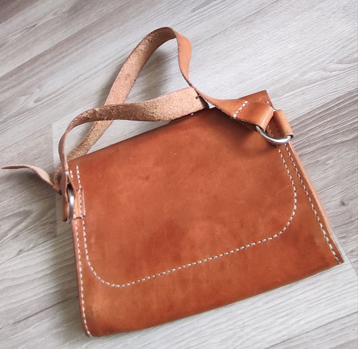 Шкіряна крос-боді