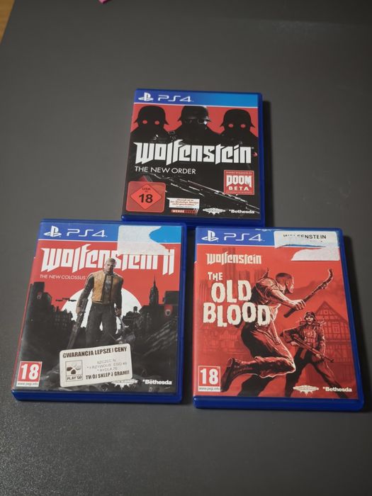 Wolfenstein kolekcja PlayStation 4 ps4