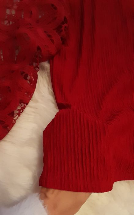 Bluzka z gipiurą#S/M