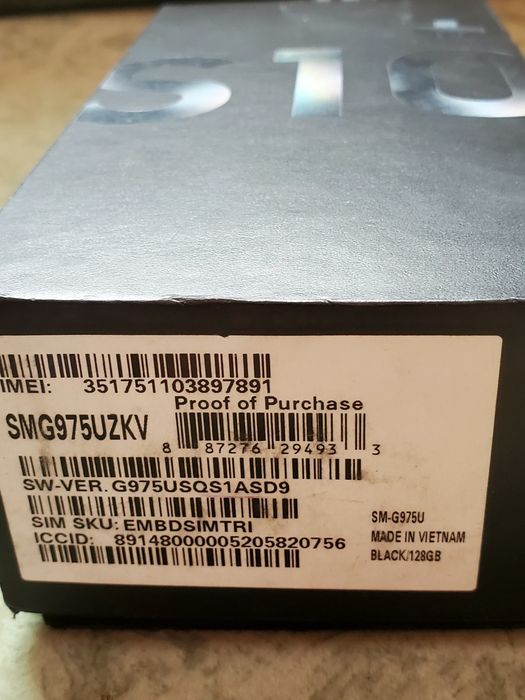 Продам Samsung s10+