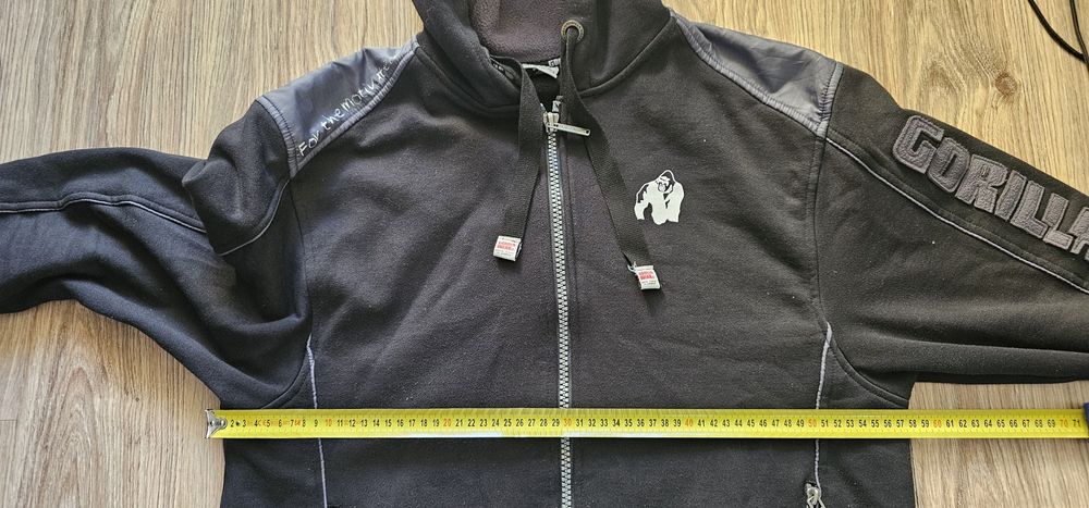 Gorilla Wear 82 bluza męska rozmiar L wymiary na zdjęciach