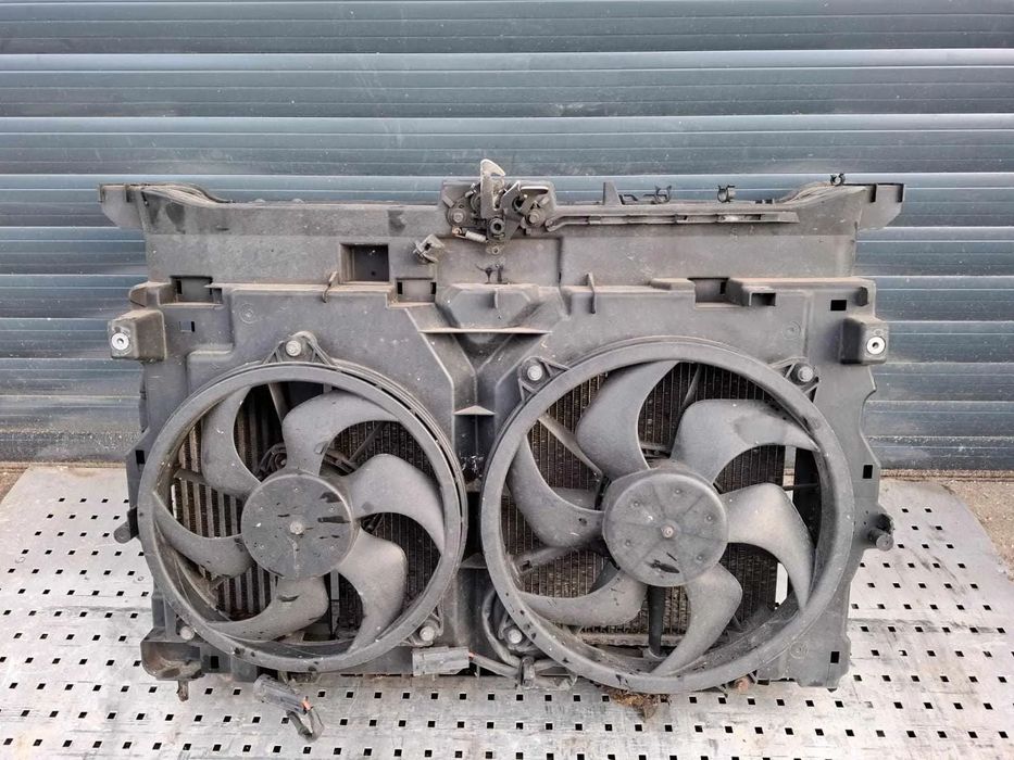 CHŁODNICE KOMPLET CHŁODNIC JUMPY SCUDO II EXPERT 07-16 1,6 HDI PAS PRZEDNI WENTYLATORY