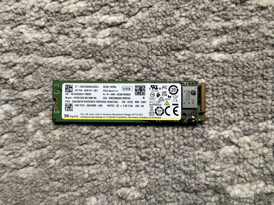 Накопичувач SSD SK Hynix 512Gb