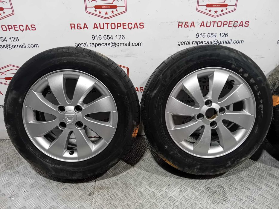 Conjunto Jantes Dacia R15 Polegadas Original