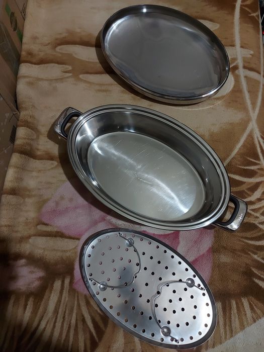 Утятница, гусятница, овал от Zepter объем 8 литров